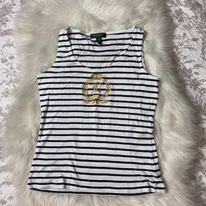 A Ralph Lauren tank top.